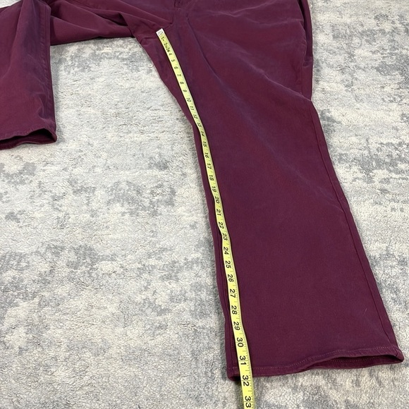 NWT NYDJ Marilyn Straight Purple Maroon Cabernet Jeans Lift Tuck Plus Sz 24W - Picture 7 of 9